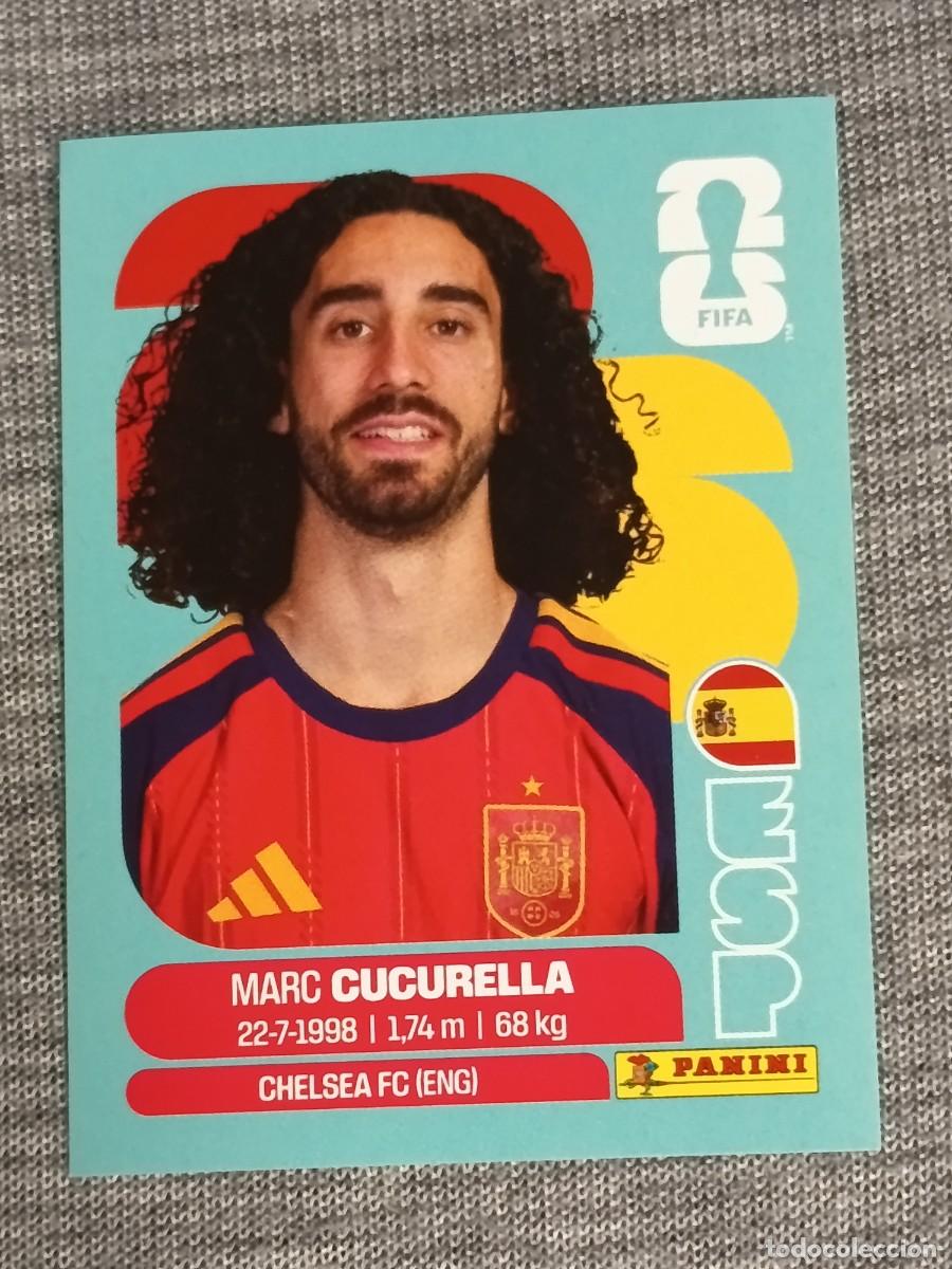 Coleccionismo cromos antiguos: CUCURELLA ESP 8 STICKER MUNDIAL 2026 PANINI FIFA WORLD CUP NUEVO