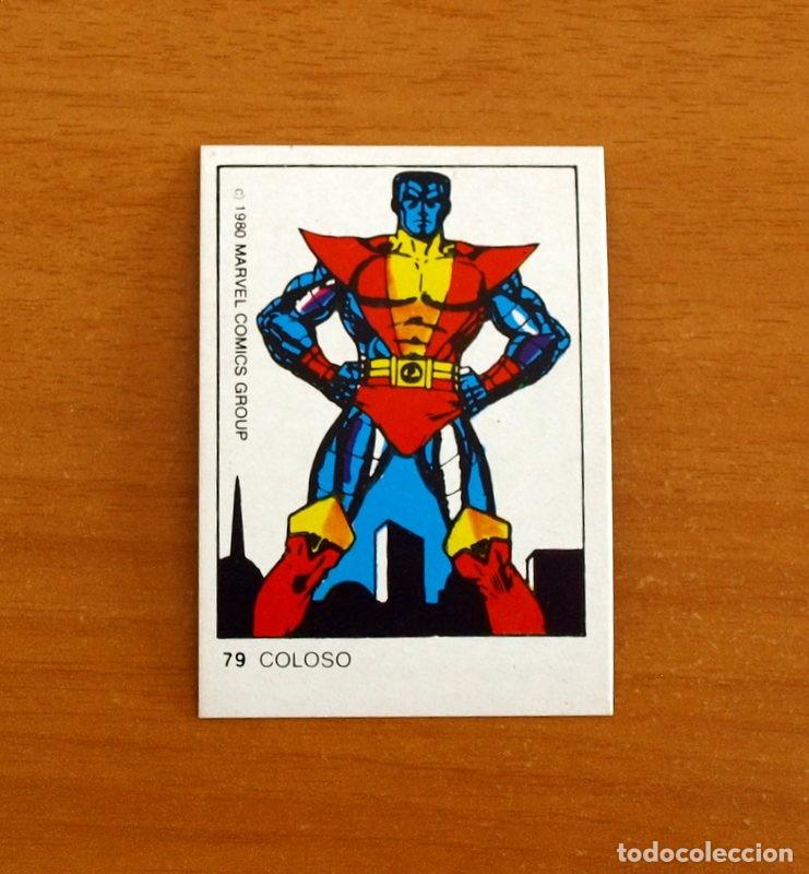 Coleccionismo cromos antiguos: Superh&eacute;roes - N&ordm; 79, Coloso - Marvel 1980 Comics Group - Chocolates Terrabusi - Nunca Pegado