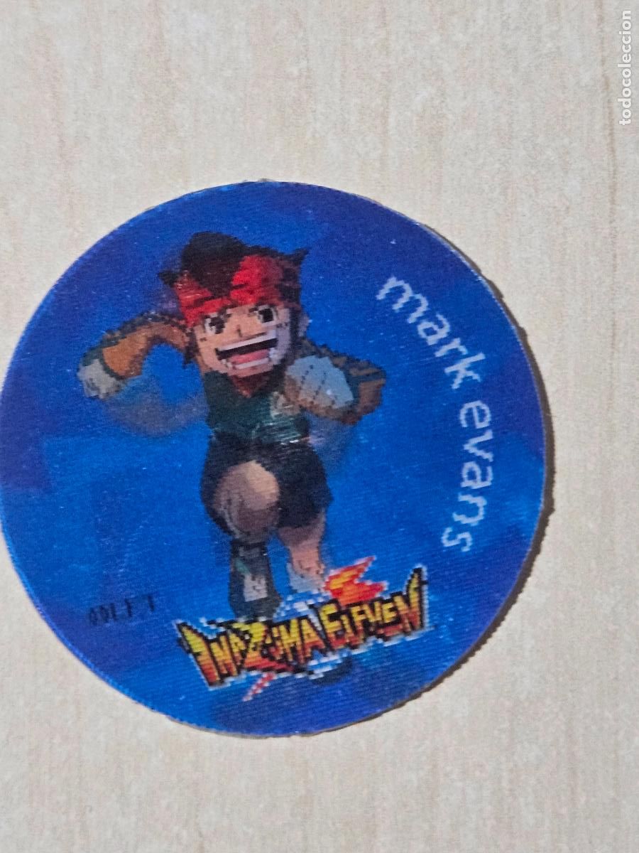Coleccionismo cromos antiguos: N&ordm; 2 - APERITIVOS TOSFRIT SNACKS INAZUMA ELEVEN TAZO CAPS POGS - LENTICULAR HOLOGR&Aacute;FICO