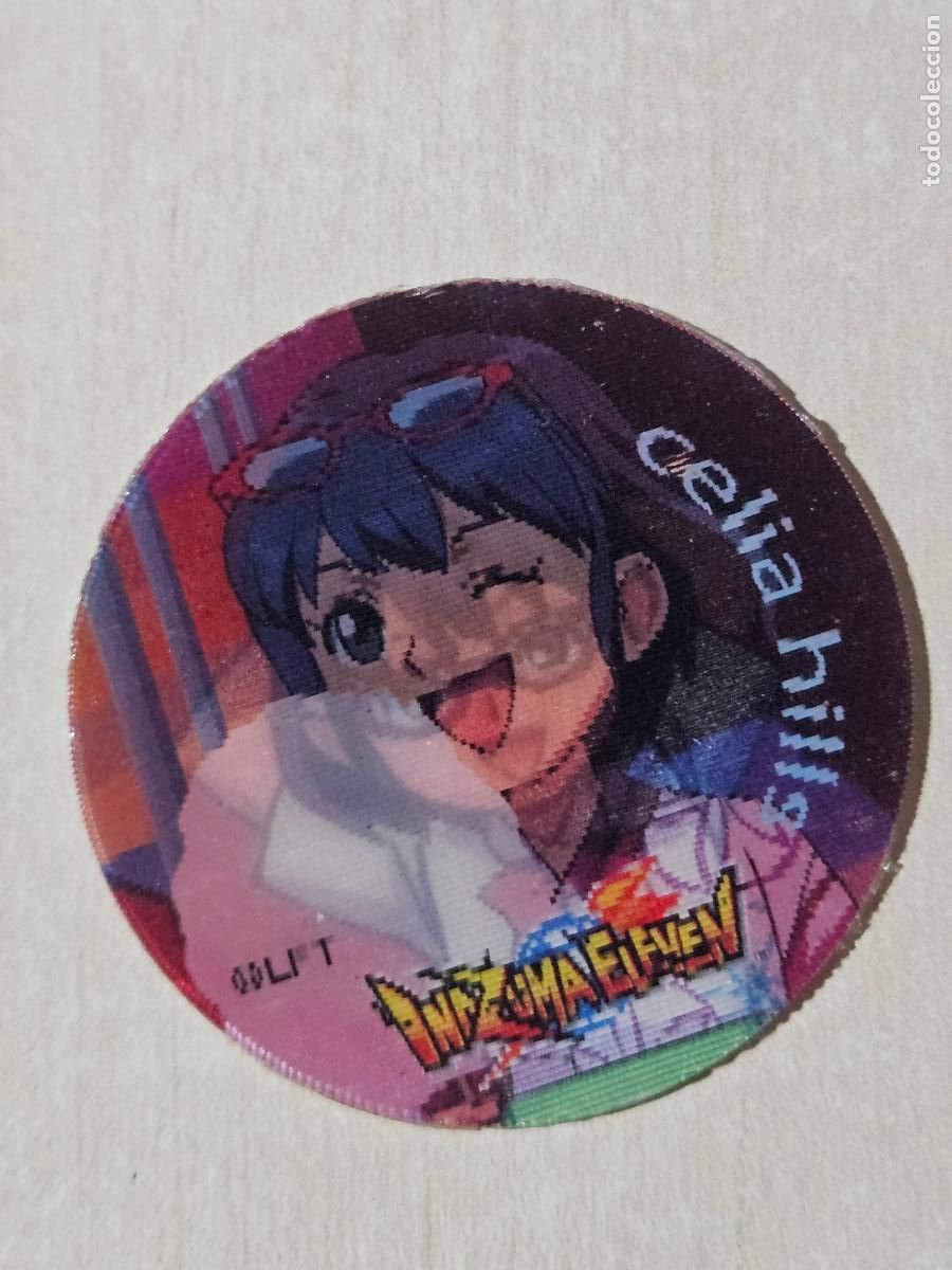 Coleccionismo cromos antiguos: N&ordm; 3 - APERITIVOS TOSFRIT SNACKS INAZUMA ELEVEN TAZO CAPS POGS - LENTICULAR HOLOGR&Aacute;FICO