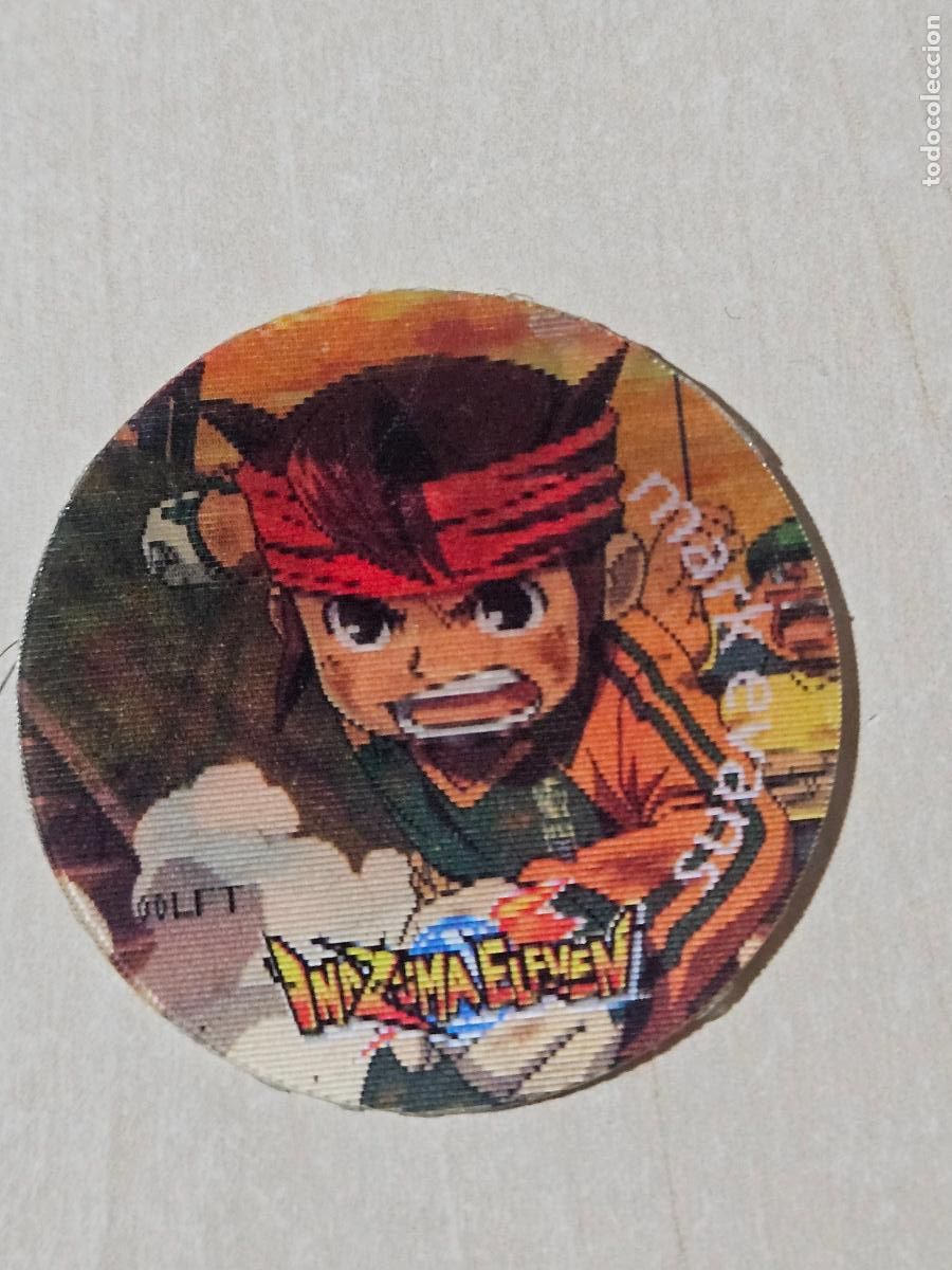Coleccionismo cromos antiguos: N&ordm; 4 - APERITIVOS TOSFRIT SNACKS INAZUMA ELEVEN TAZO CAPS POGS - LENTICULAR HOLOGR&Aacute;FICO