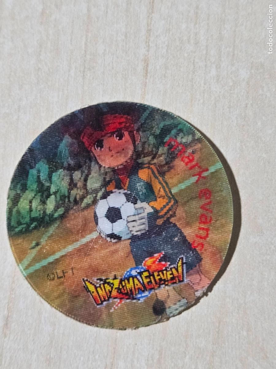Coleccionismo cromos antiguos: N&ordm; 5 - APERITIVOS TOSFRIT SNACKS INAZUMA ELEVEN TAZO CAPS POGS - LENTICULAR HOLOGR&Aacute;FICO
