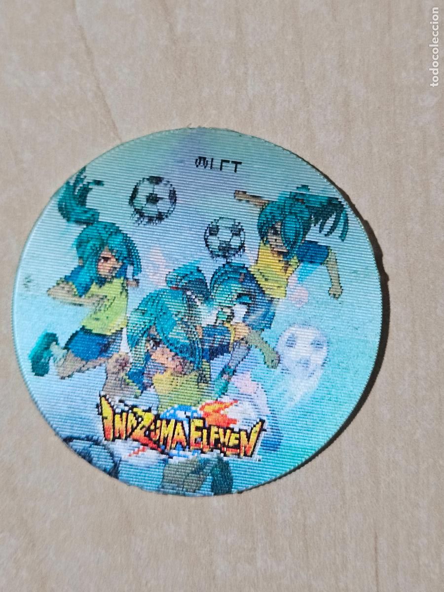 Coleccionismo cromos antiguos: N&ordm; 6 - APERITIVOS TOSFRIT SNACKS INAZUMA ELEVEN TAZO CAPS POGS - LENTICULAR HOLOGR&Aacute;FICO