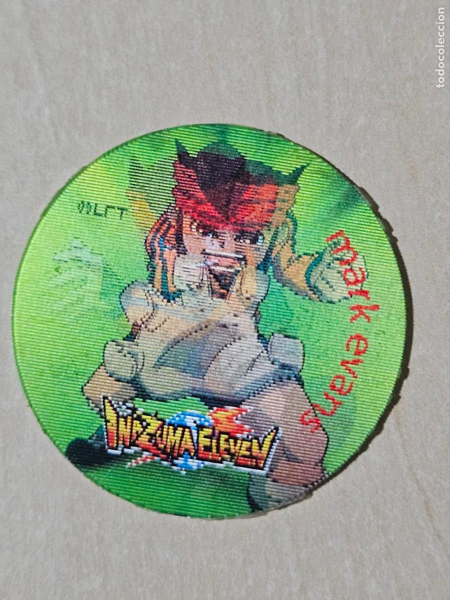 Coleccionismo cromos antiguos: N&ordm; 8 - APERITIVOS TOSFRIT SNACKS INAZUMA ELEVEN TAZO CAPS POGS - LENTICULAR HOLOGR&Aacute;FICO