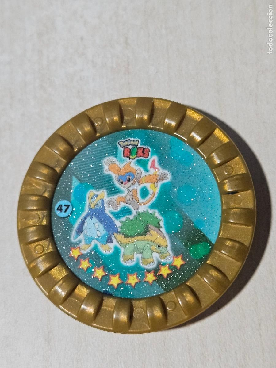 Coleccionismo cromos antiguos: COLECCI&Oacute;N TAZOS POKEMON ROKS - TAZO - TAZOS - N&ordm; 47