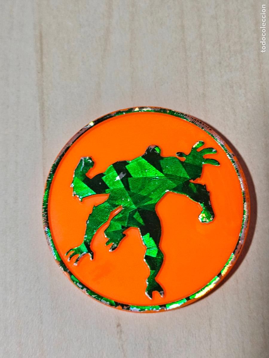 Coleccionismo cromos antiguos: COLECCI&Oacute;N TAZOS TAZO CAPS BEN 10 CAPS EXIN NARANJA