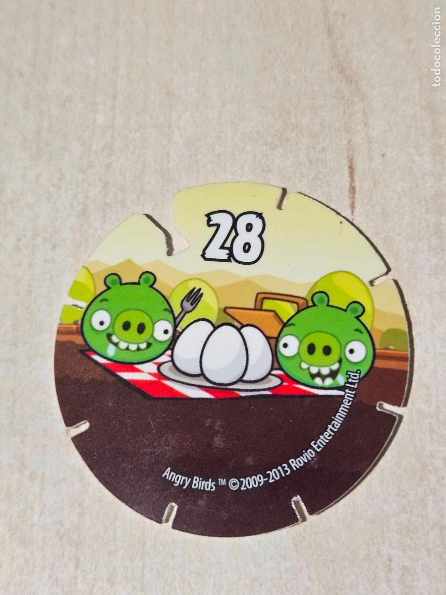 Coleccionismo cromos antiguos: TAZO CHEETOS MATUTANO - 2009 - ANGRY BIRDS - N&ordm; 28
