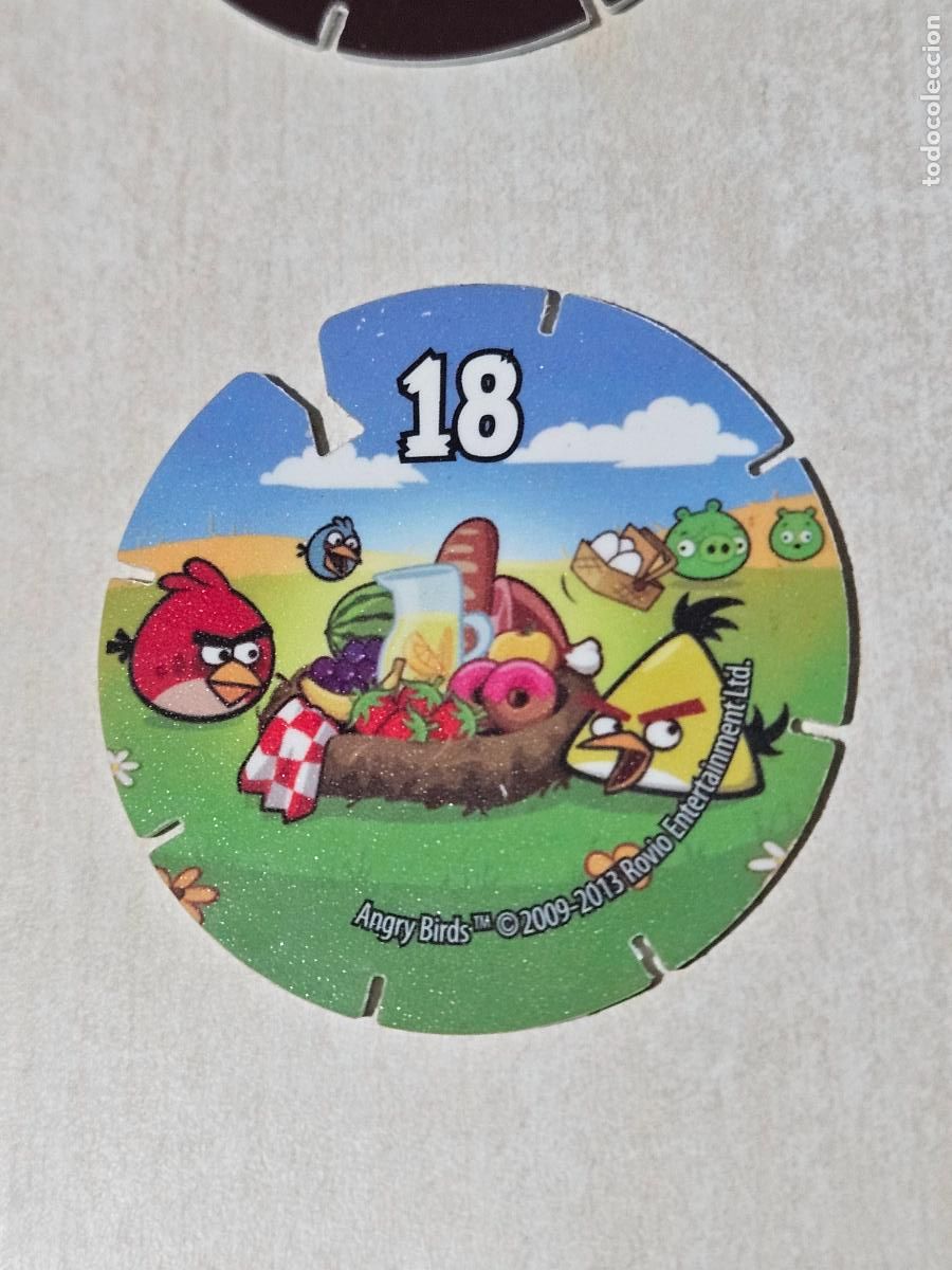 Coleccionismo cromos antiguos: TAZO CHEETOS MATUTANO - 2009 - ANGRY BIRDS - N&ordm; 18