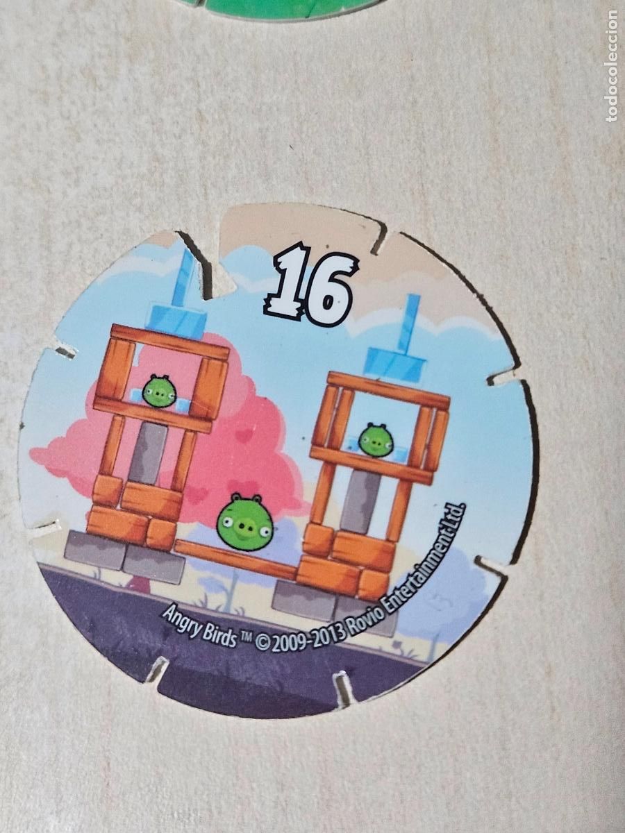Coleccionismo cromos antiguos: TAZO CHEETOS MATUTANO - 2009 - ANGRY BIRDS - N&ordm; 16