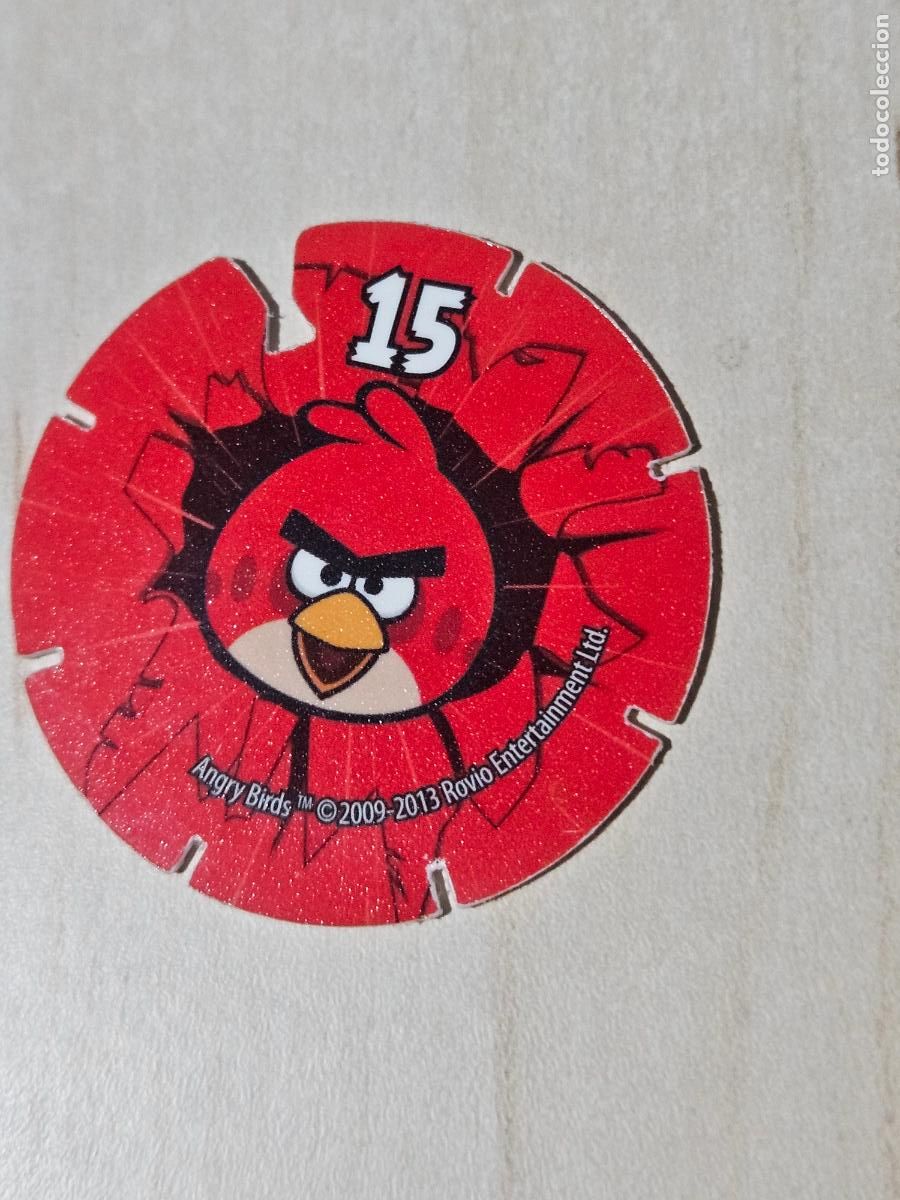 Coleccionismo cromos antiguos: TAZO CHEETOS MATUTANO - 2009 - ANGRY BIRDS - N&ordm; 15