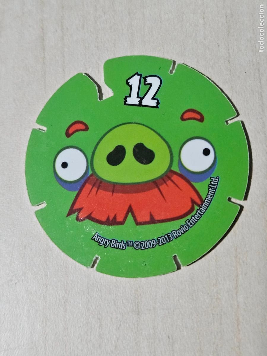 Coleccionismo cromos antiguos: TAZO CHEETOS MATUTANO - 2009 - ANGRY BIRDS - N&ordm; 12