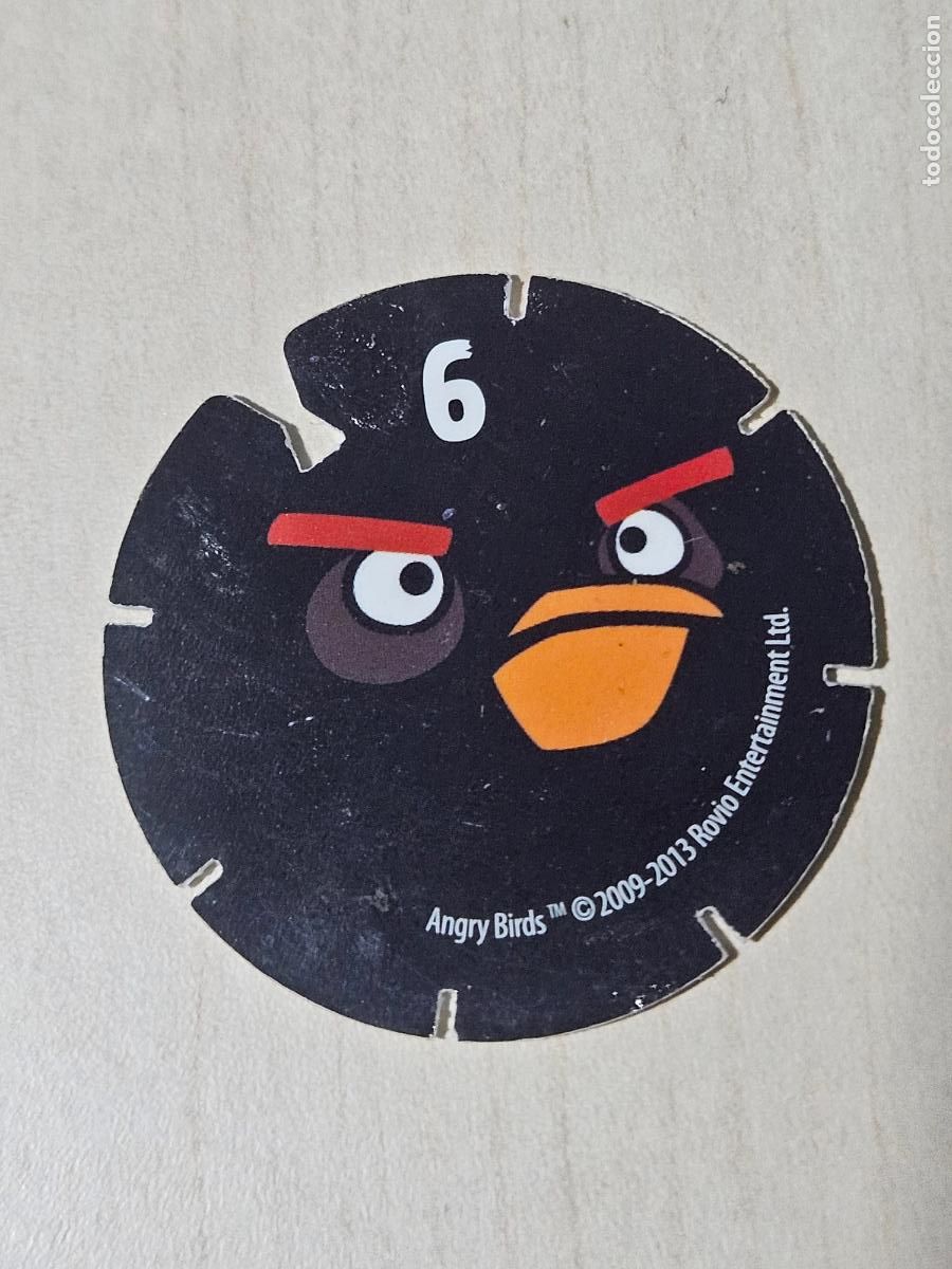 Coleccionismo cromos antiguos: TAZO CHEETOS MATUTANO - 2009 - ANGRY BIRDS - N&ordm; 6