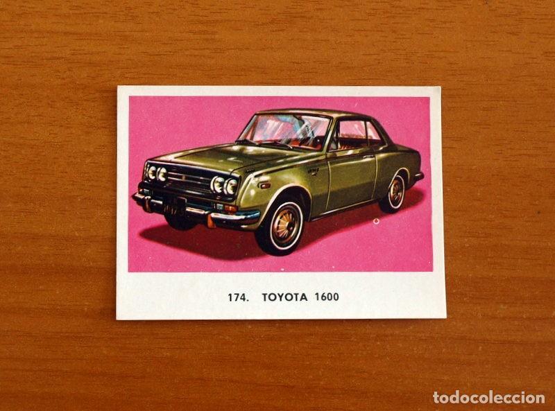 Coleccionismo cromos antiguos: Autom&oacute;viles - Cromo N&ordm; 174, Toyota 1600 - Editorial Maga A&ntilde;o 1972 - Nunca pegado