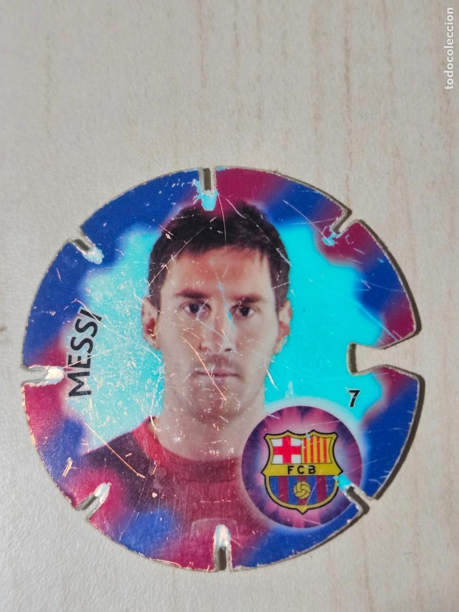 Coleccionismo cromos antiguos: 7 MESSI (BARCELONA) CROMO TAZO MATU LIGA 2013 LIGA 12 13 MATUTANO
