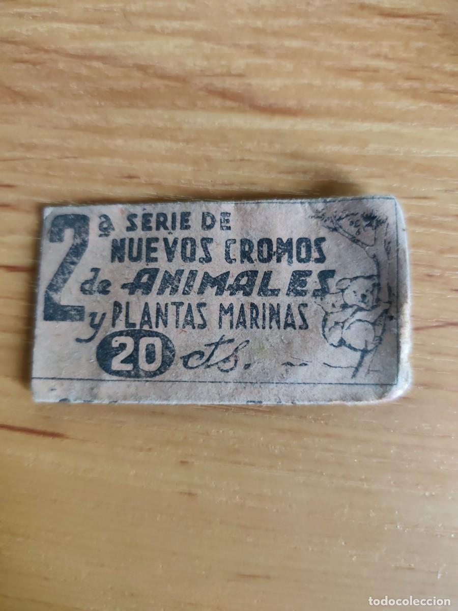 Coleccionismo cromos antiguos: FHER - 2 SERIE NUEVOS CROMOS DE ANIMALES Y PLANTAS MARINAS - UN SOBRE DE CROMOS SIN ABRIR