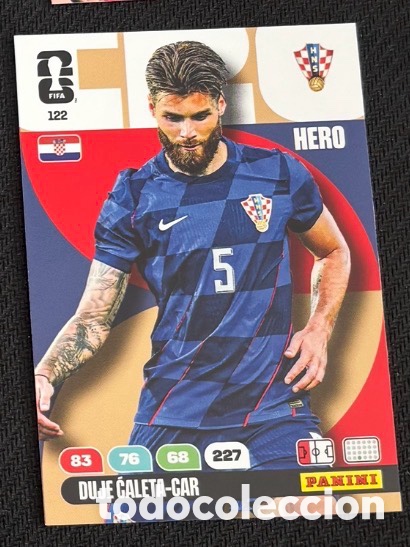 Coleccionismo cromos antiguos: 122 CAR CROACIA FIFA WORLD CUP MUNDIAL 2026