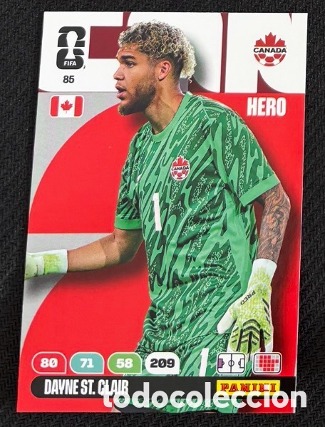 Coleccionismo cromos antiguos: 85 ST. CLAIR CANAD&Aacute; FIFA WORLD CUP MUNDIAL 2026