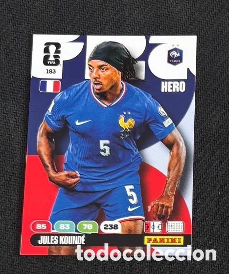 Coleccionismo cromos antiguos: 183 KOUNDE FRANCIA FIFA WORLD CUP MUNDIAL 2026