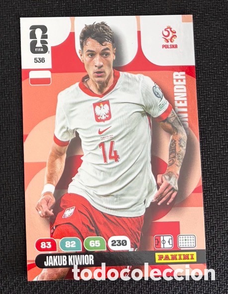 Coleccionismo cromos antiguos: 536 KIWIOR POLONIA FIFA WORLD CUP MUNDIAL 2026