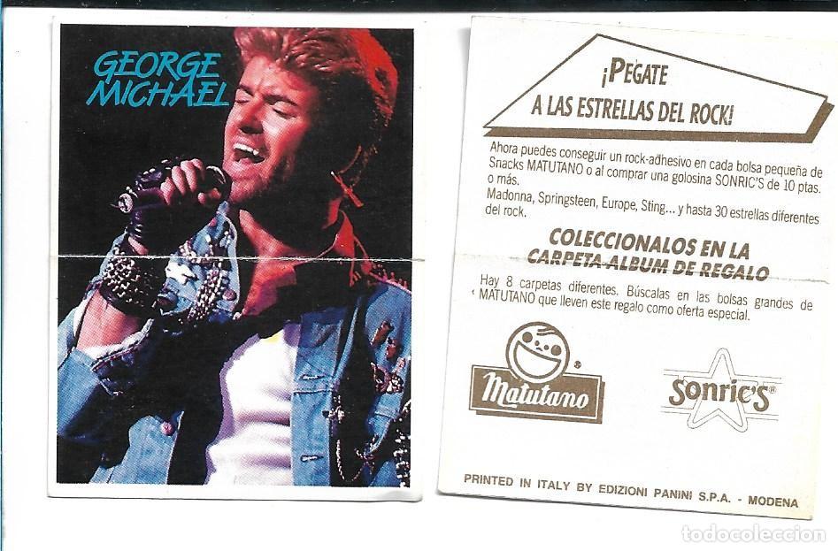 Coleccionismo cromos antiguos: MATUTANO - PEGATE A LAS ESTRELLAS DEL ROCK