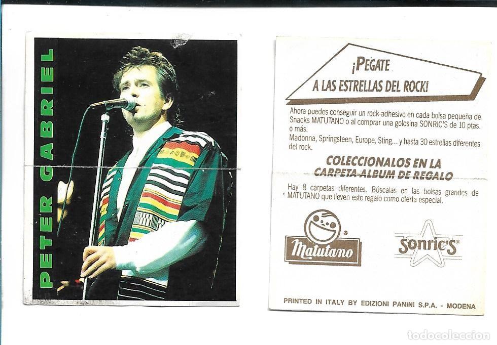 Coleccionismo cromos antiguos: MATUTANO - PEGATE A LAS ESTRELLAS DEL ROCK