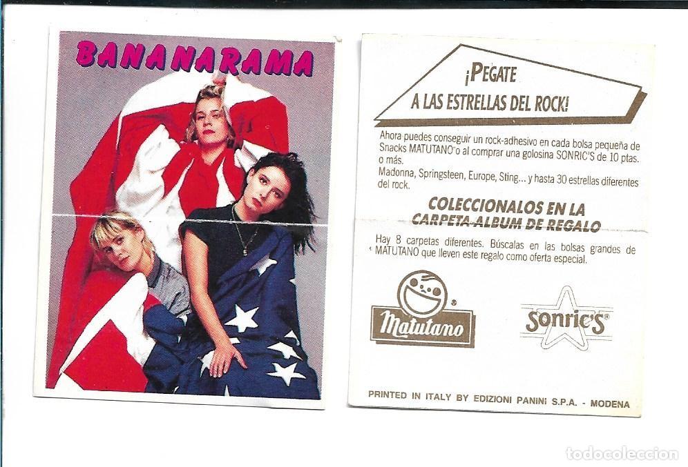 Coleccionismo cromos antiguos: MATUTANO - PEGATE A LAS ESTRELLAS DEL ROCK