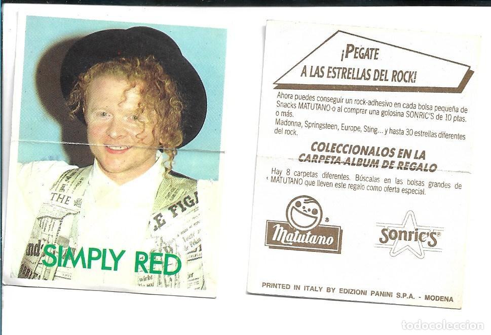 Collectionnisme Cartes &agrave; collectionner anciennes: MATUTANO - PEGATE A LAS ESTRELLAS DEL ROCK