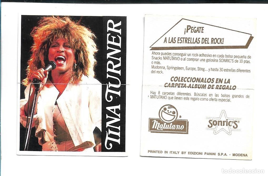 Collezionismo Figurine antiche: MATUTANO - PEGATE A LAS ESTRELLAS DEL ROCK