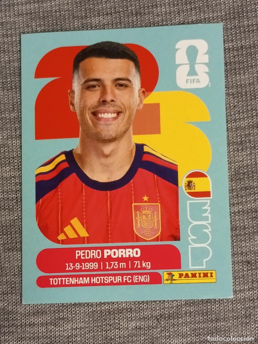 Coleccionismo cromos antiguos: PEDRO PORRO ESP 6 STICKER MUNDIAL 2026 PANINI FIFA WORLD CUP NUEVO