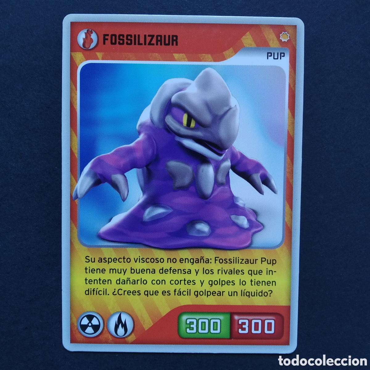 Coleccionismo cromos antiguos: CROMO - N&ordm; 010 - FOSSILIZAUR - INVIZIMALS, DESAFIOS OCULTOS - PANINI - A&Ntilde;O 2013