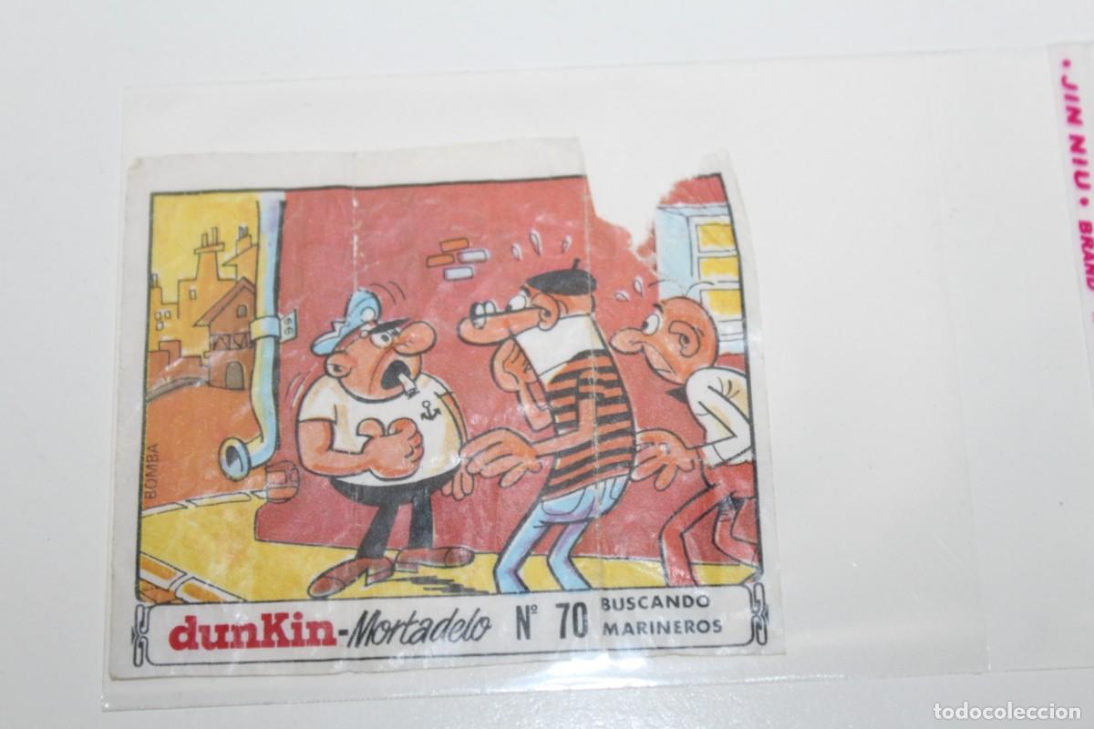 Coleccionismo cromos antiguos: CROMO CHICLE - DUNKIN MORTADELO - BUSCANDO MARINEROS - N&ordm; 70