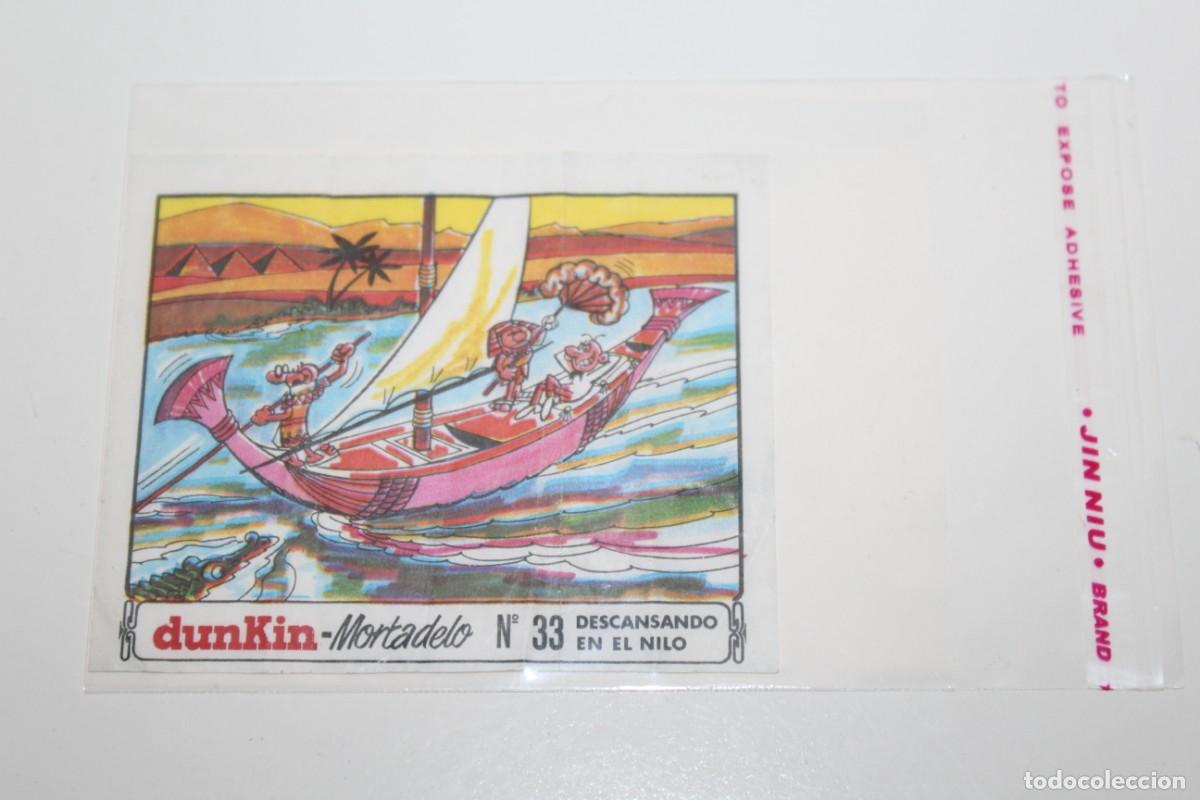 Coleccionismo cromos antiguos: CROMO CHICLE - DUNKIN MORTADELO - DESCANSANDO EN EL NILO N&ordm; 33