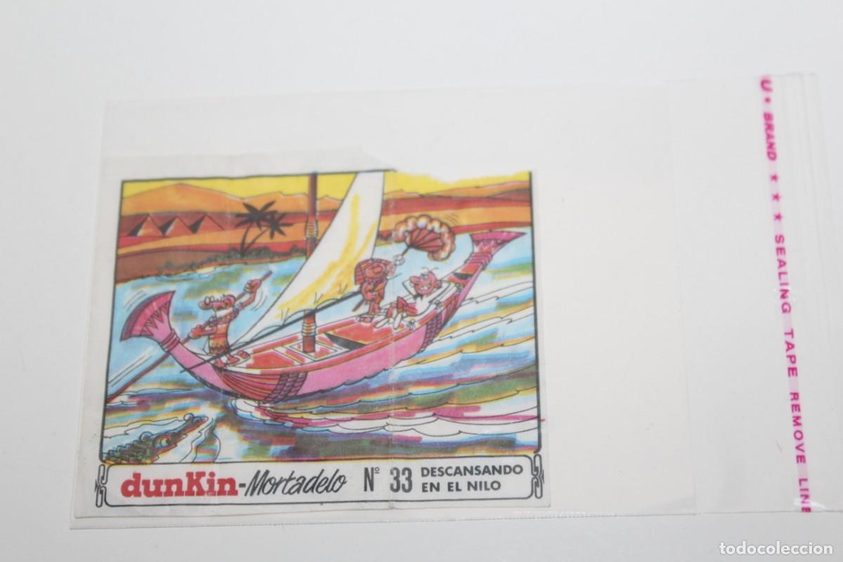 Coleccionismo cromos antiguos: CROMO CHICLE - DUNKIN MORTADELO - DESCANSANDO EN EL NILO N&ordm; 33