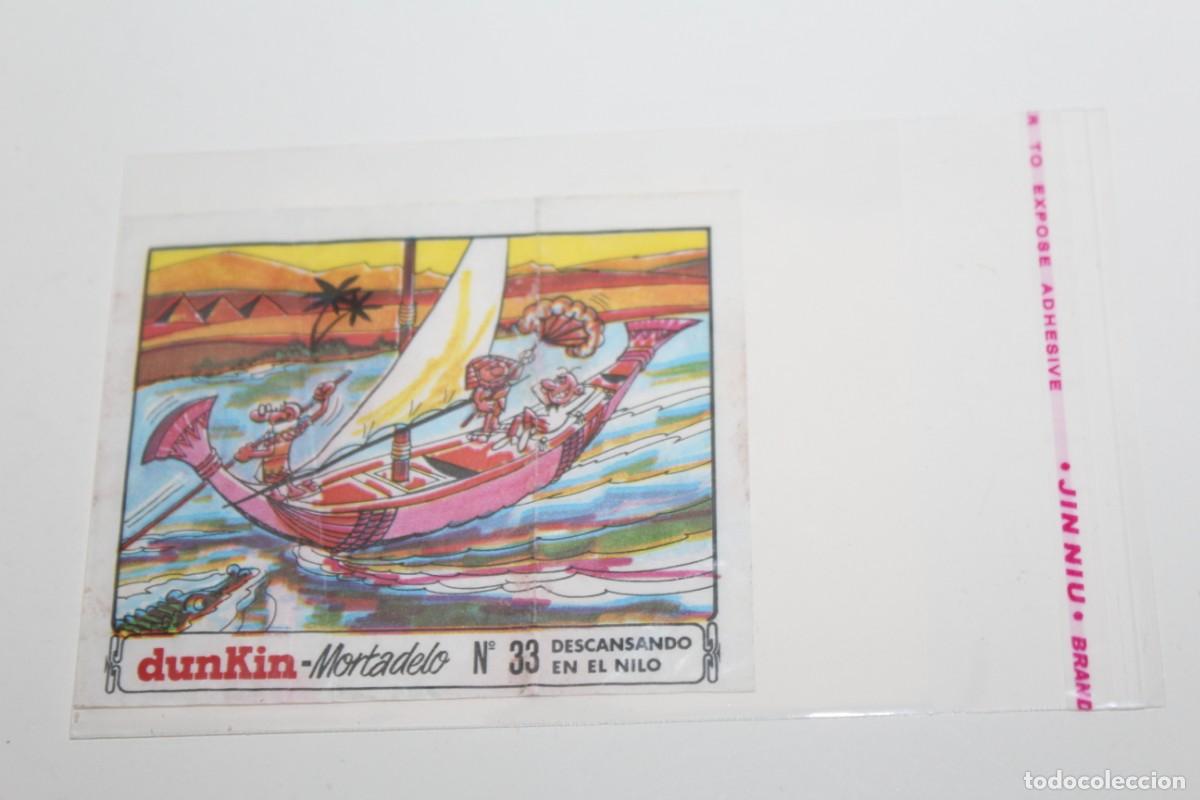 Coleccionismo cromos antiguos: CROMO CHICLE - DUNKIN MORTADELO - DESCANSANDO EN EL NILO N&ordm; 33