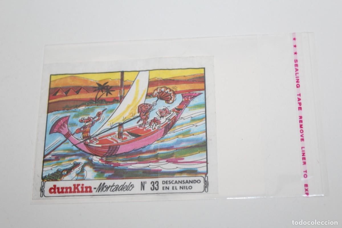 Coleccionismo cromos antiguos: CROMO CHICLE - DUNKIN MORTADELO - DESCANSANDO EN EL NILO N&ordm; 33