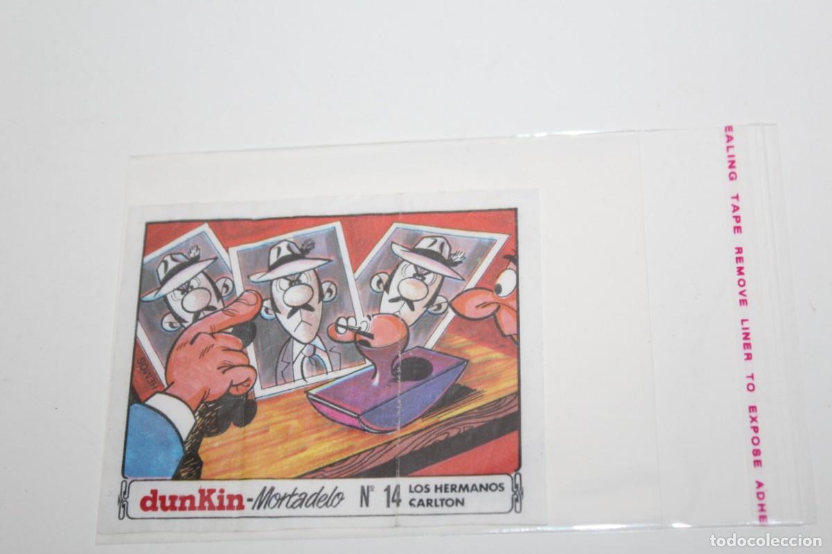 Coleccionismo cromos antiguos: CROMO CHICLE - DUNKIN MORTADELO - LOS HERMANOS CARLTON N&ordm;14