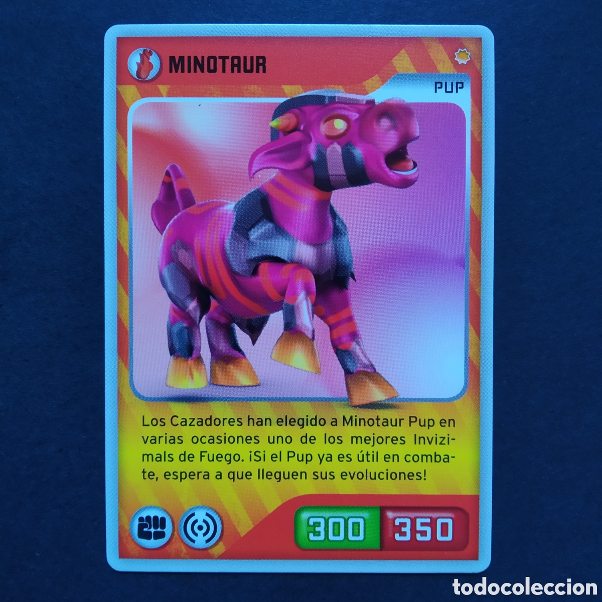 Coleccionismo cromos antiguos: CROMO - N&ordm; 016 - MINOTAUR - INVIZIMALS, DESAFIOS OCULTOS - PANINI - A&Ntilde;O 2013