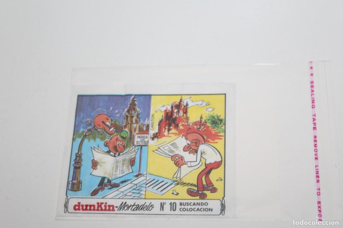 Coleccionismo cromos antiguos: CROMO CHICLE - DUNKIN MORTADELO - BUSCANDO COLOCACION N&ordm;10