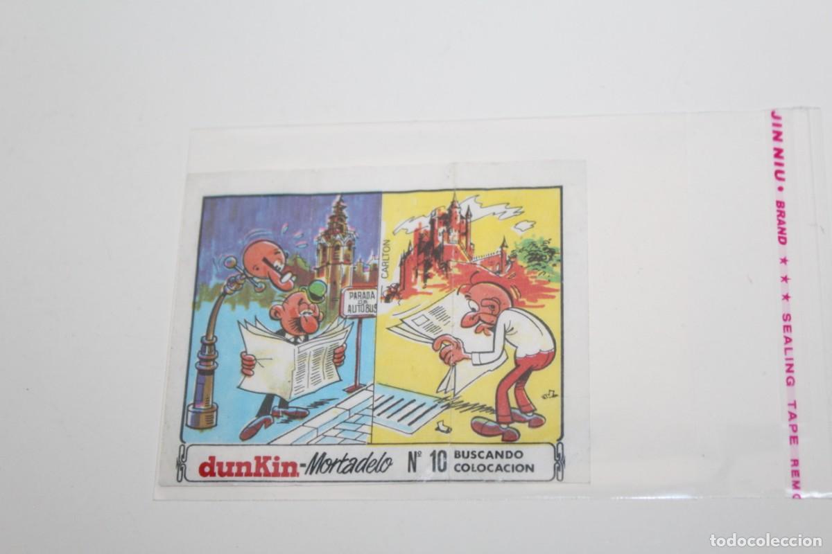 Coleccionismo cromos antiguos: CROMO CHICLE - DUNKIN MORTADELO - BUSCANDO COLOCACION N&ordm;10