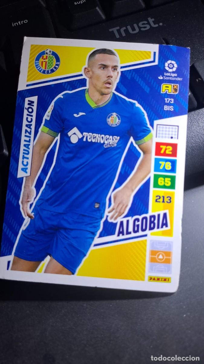 Coleccionismo cromos antiguos: ADRENALYN XL ALGOBIA 173 BIS ACTUALIZACION GETAFE CROMO LIGA 2022 2023 22 23 PANINI
