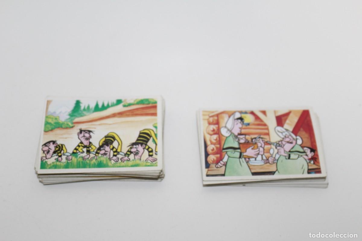 Coleccionismo cromos antiguos: LOTE DE 45 CROMOS DE LUCKY LUKE EDICIONES ESTE 1985