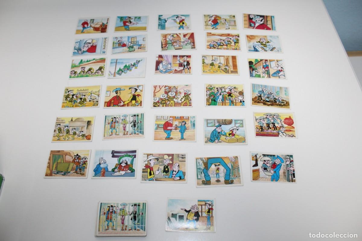 Coleccionismo cromos antiguos: LOTE DE 45 CROMOS DE LUCKY LUKE EDICIONES ESTE 1985 - Foto 2