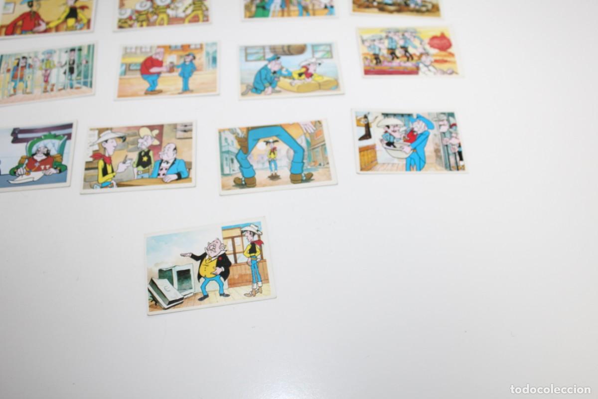 Coleccionismo cromos antiguos: LOTE DE 45 CROMOS DE LUCKY LUKE EDICIONES ESTE 1985 - Foto 7