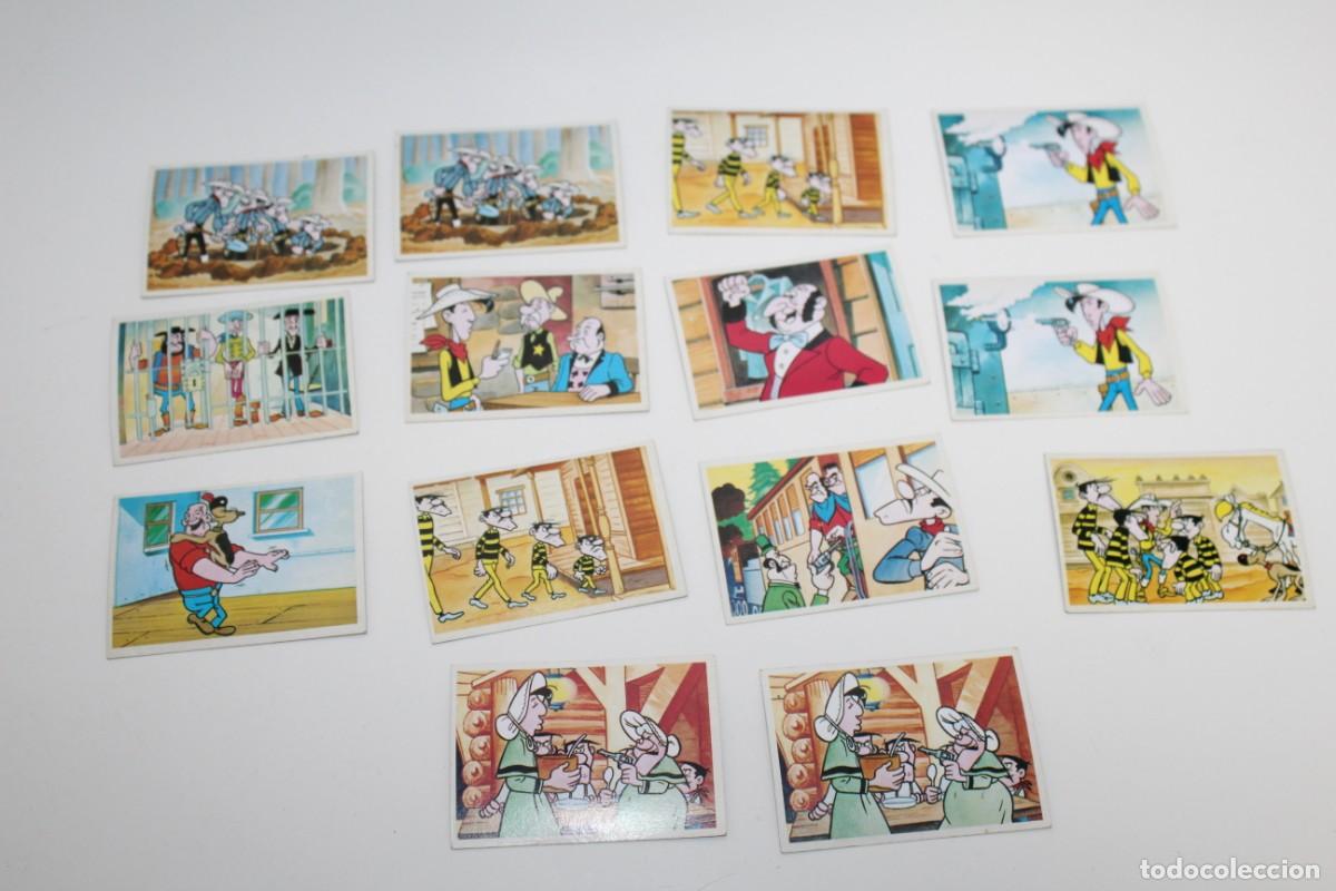 Coleccionismo cromos antiguos: LOTE DE 45 CROMOS DE LUCKY LUKE EDICIONES ESTE 1985 - Foto 8