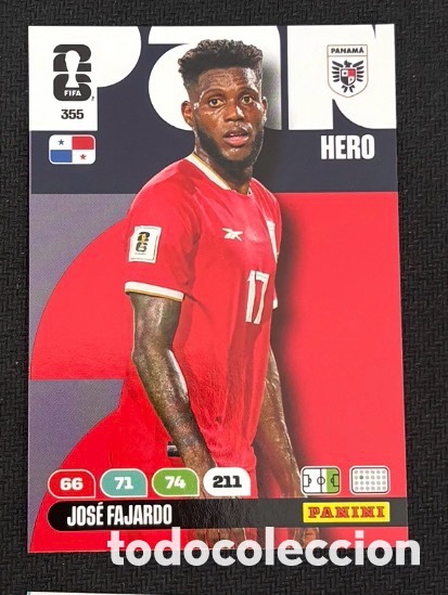 Coleccionismo cromos antiguos: 355 FAJARDO PANAM&Aacute; FIFA WORLD CUP MUNDIAL 2026
