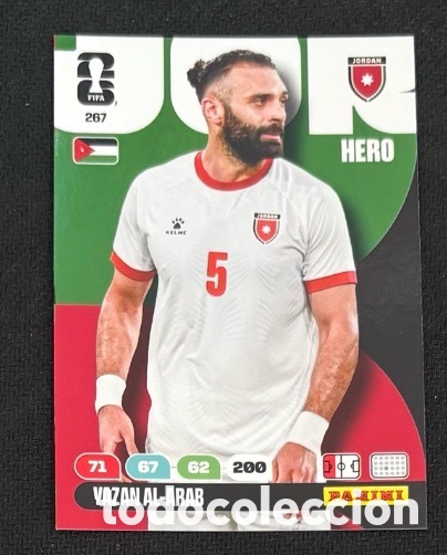 Coleccionismo cromos antiguos: 267 AL-ARAB JORDANIA FIFA WORLD CUP MUNDIAL 2026