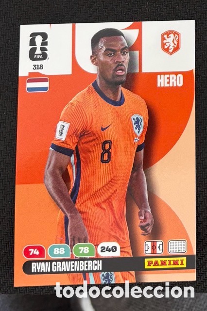 Coleccionismo cromos antiguos: 318 GRAVENBERCH HOLANDA FIFA WORLD CUP MUNDIAL 2026
