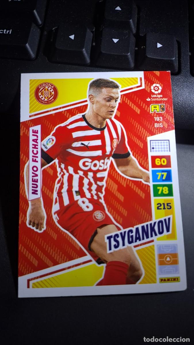 Coleccionismo cromos antiguos: ADRENALYN XL TSYGANKOV 193 BIS NUEVO FICHAJE GIRONA CROMO LIGA 2022 2023 22 23 PANINI