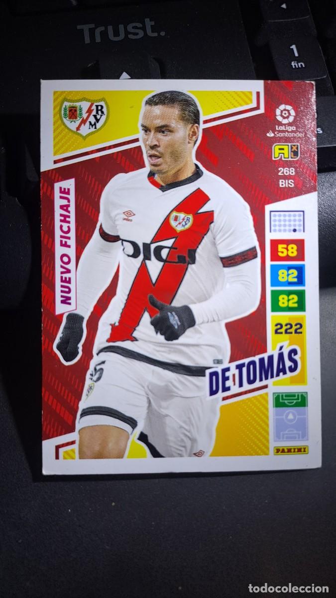 Collectable Antique Stickers: ADRENALYN XL DE TOMAS 268 BIS NUEVO FICHAJE RAYO VALLECANO CROMO LIGA 2022 2023 22 23 PANINI