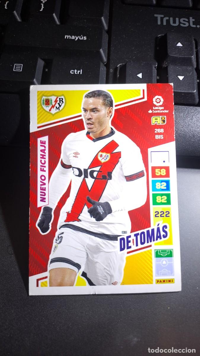 Collectable Antique Stickers: ADRENALYN XL DE TOMAS 268 BIS NUEVO FICHAJE RAYO VALLECANO CROMO LIGA 2022 2023 22 23 PANINI
